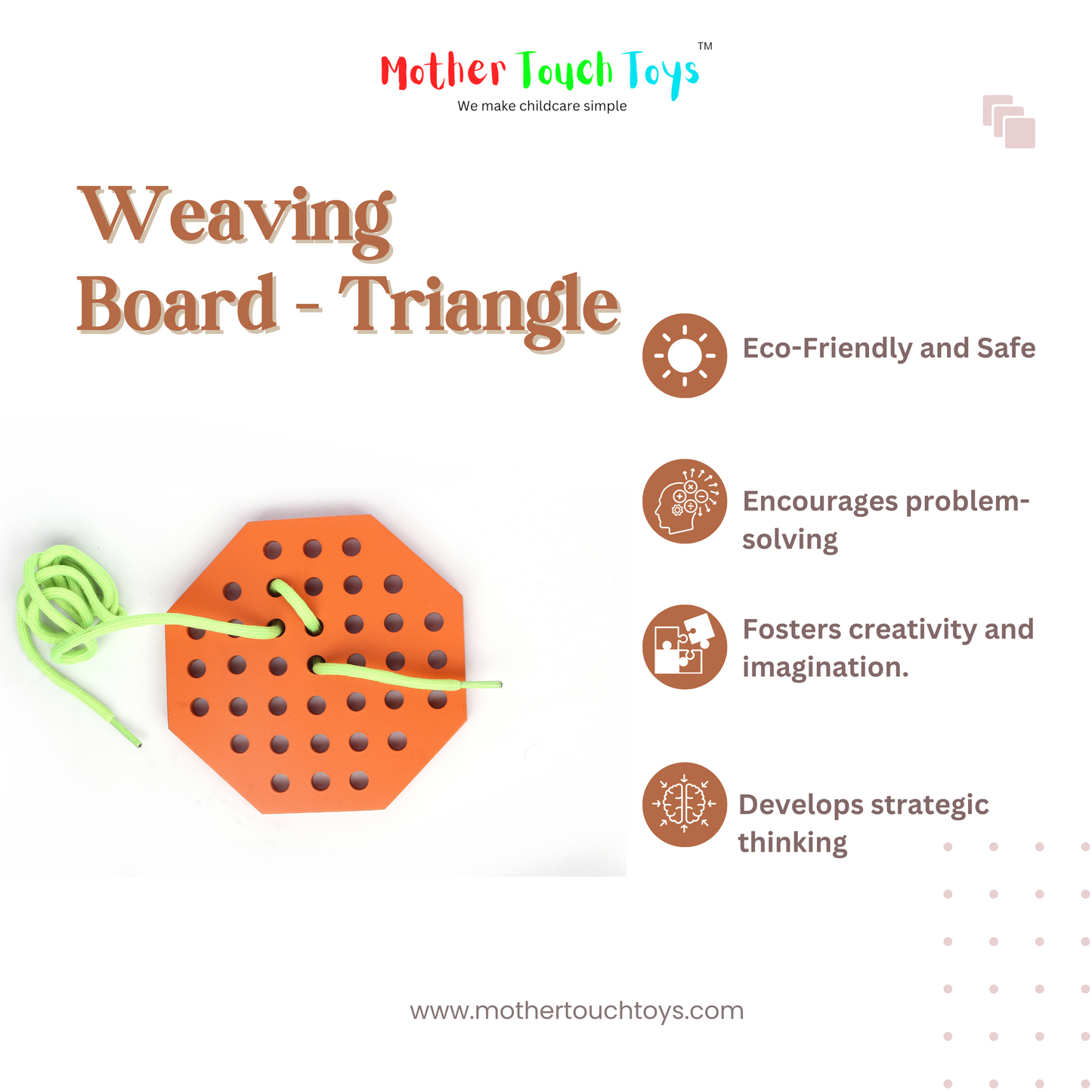 Weaving Board - Hexagonal