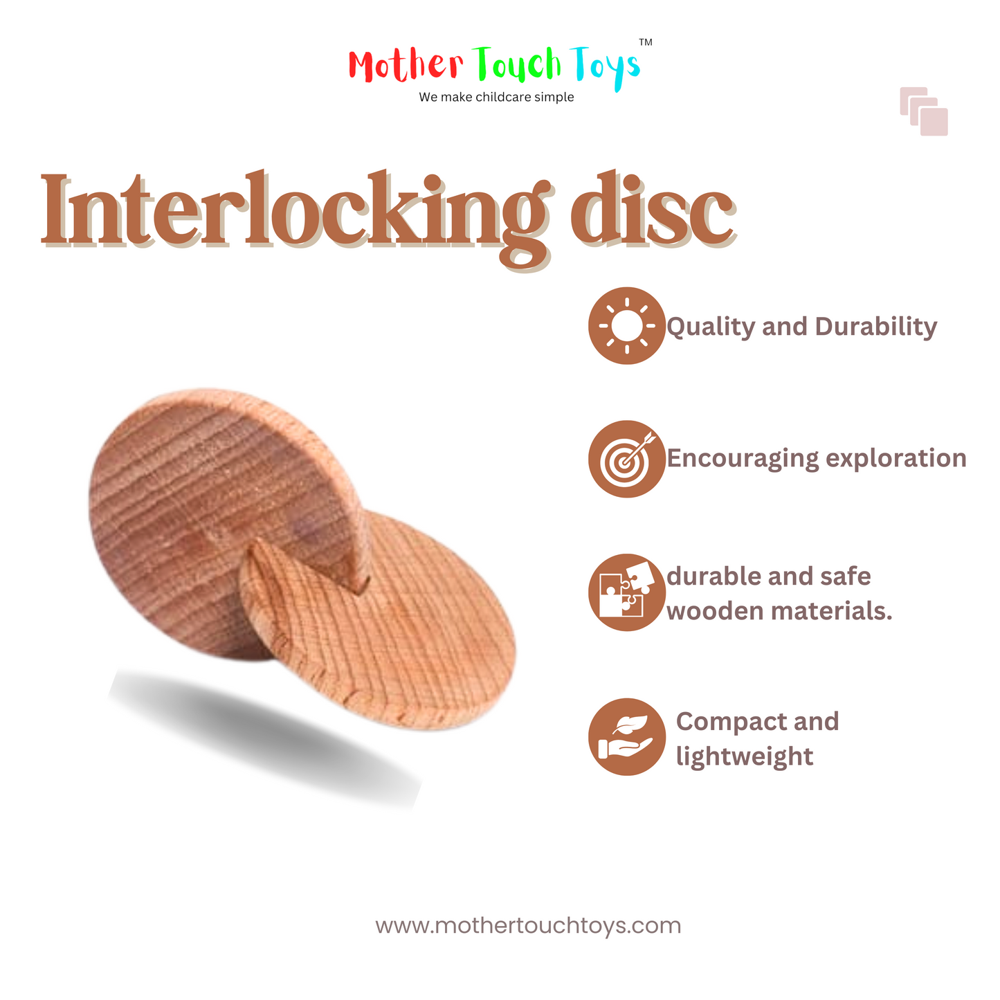 Interlocking disc