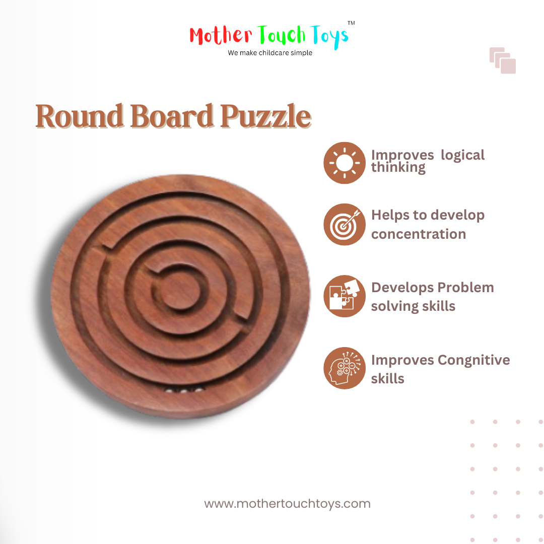 Round board puzzle