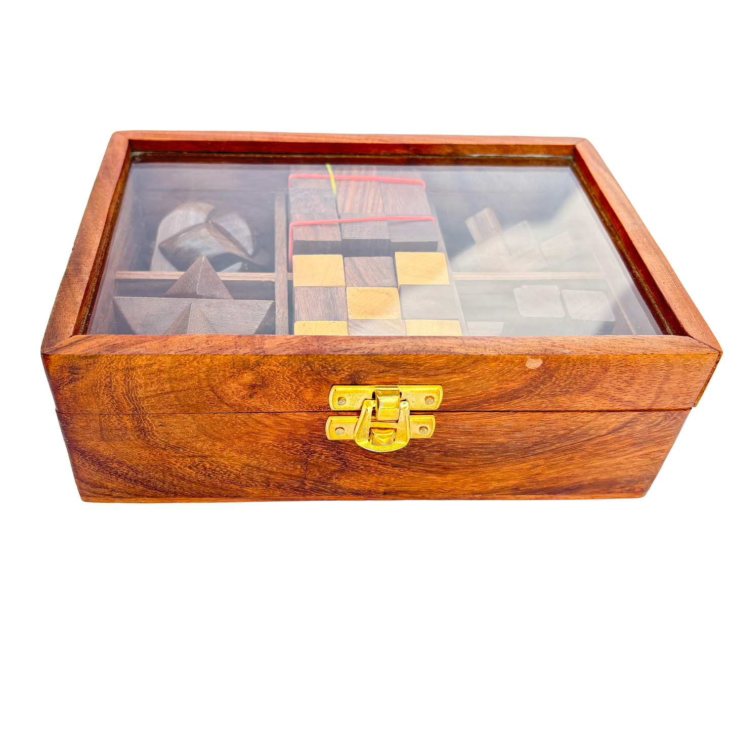 Puzzle box - 6 puzzles